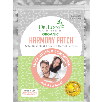 A package of dr. Loosl 's organic harmony patch