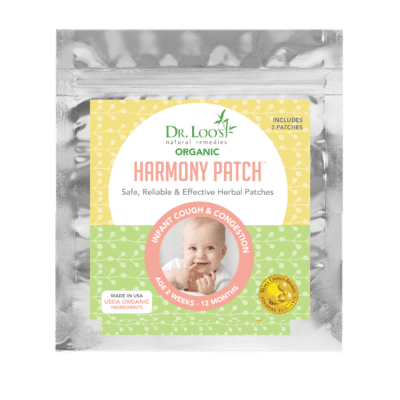 A package of dr. Loos harmony patch for babies