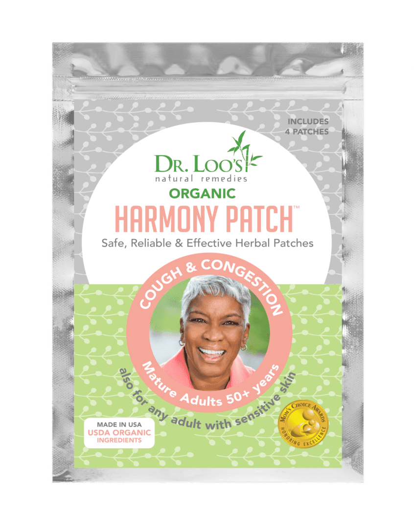 A package of dr. Loosie 's organic harmony patch