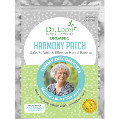 A package of dr. Looys organic harmony patch